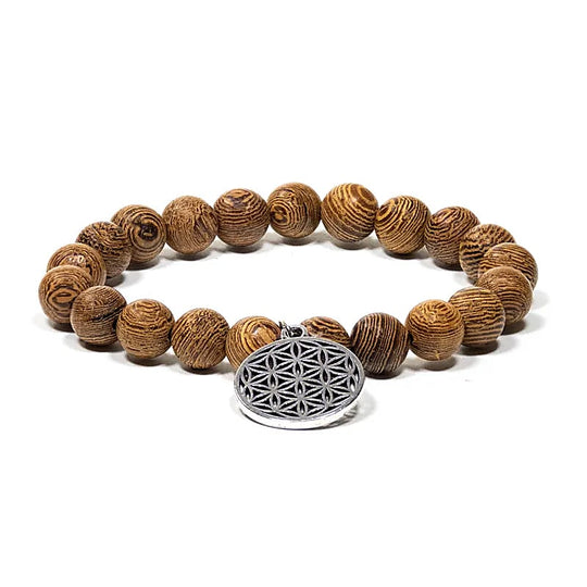 Mala/bracelet wenge wood