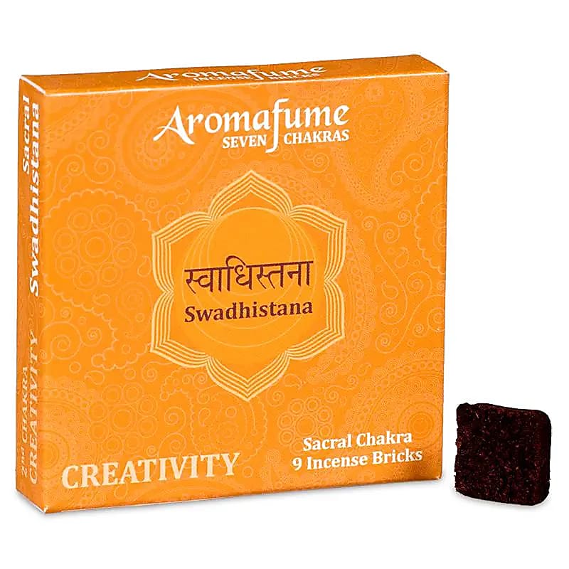 Aromafume Chakra Rökelsebrickor 1-7 chakrat