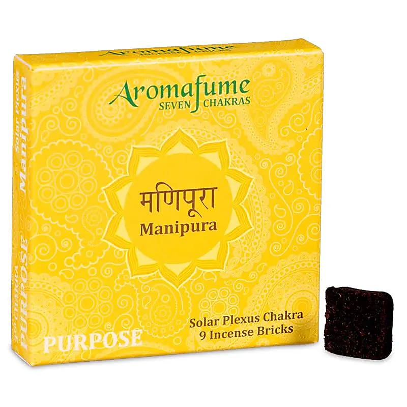 Aromafume Chakra Rökelsebrickor 1-7 chakrat