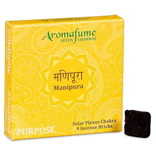Aromafume Chakra Rökelsebrickor 1-7 chakrat