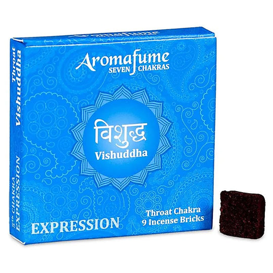 Aromafume Chakra Rökelsebrickor 1-7 chakrat