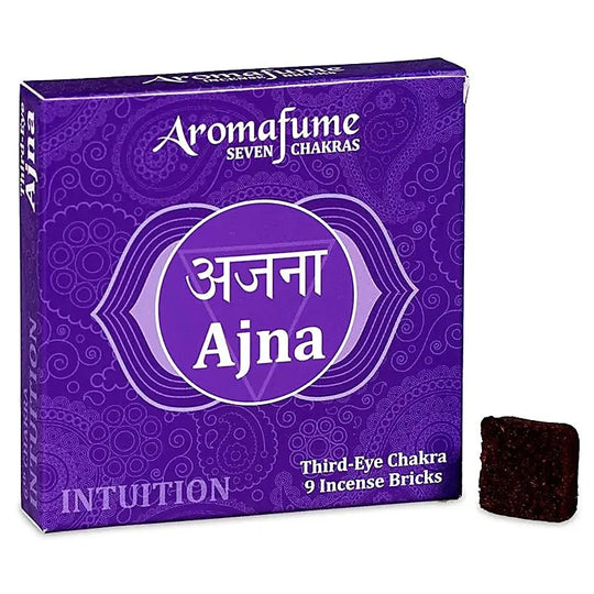 Aromafume Chakra Rökelsebrickor 1-7 chakrat