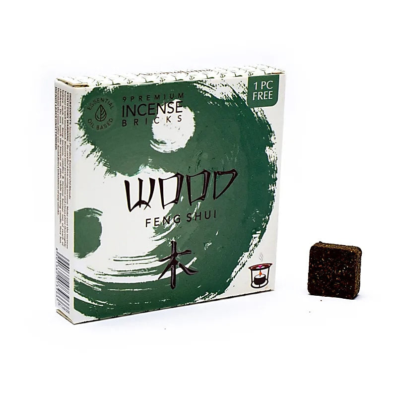 Aromafume Feng Shui incense bricks Wood